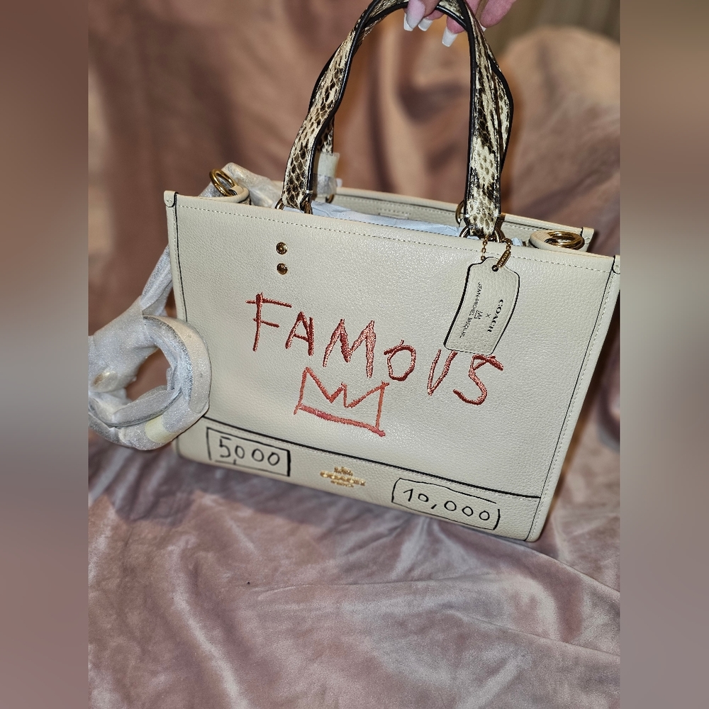 BASQUIAT - NWT AUTHENTIC RARE COACH Dempsey Carryall